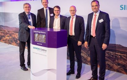 Weltpremiere Siemens Gamesa nimmt neuartigen elektrothermischen Energiespeicher in Betrieb