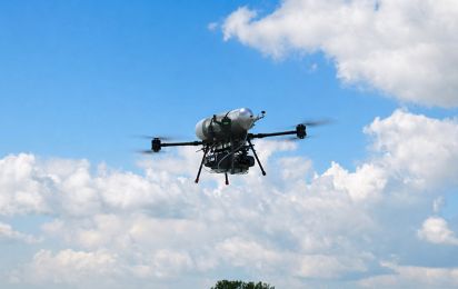 ZAL gelingt Erstflug mit Flüssigwasserstoff Drohne