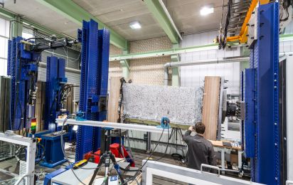 Subkomponententest der Rotorblatt Hinterkante