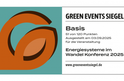 1. EEHH Konferenz mit Nachhaltigkeitszertifizierung
