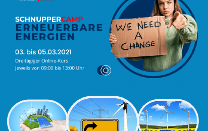 Schnuppercamp Erneuerbare Energien digital