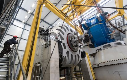 Supraleitender Generator EcoSwing bewährt sich auf dem Prüfstand des Fraunhofer IWES
