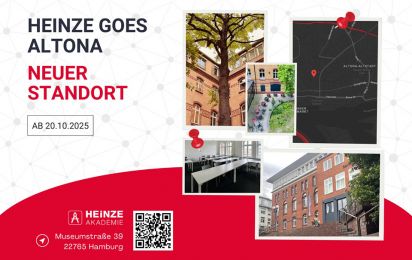 Heinze Akademie Neuer Hauptstandort in Hamburg Altona