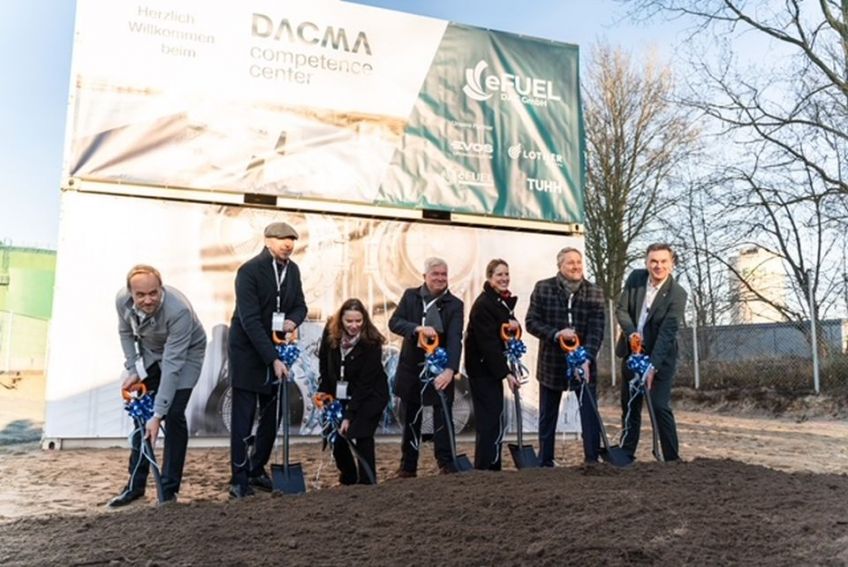 Groundbreaking ceremony for the new DACMA Competence Center in the Port of Hamburg