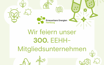 300. Mitgliedsunternehmen im Branchennetzwerk für die Energiewende