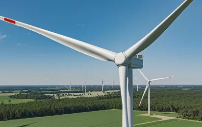 PNE und EDF power solutions Deutschland nehmen Onshore Windpark Gebstedt in Betrieb 16,8 MW zusätzliche Leistung für erneuerbare Energieversorgung