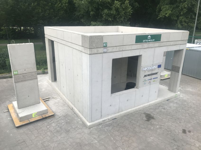 „Zirkuläres Bauen in Hamburg“ – Einsatz von Recycling-Beton und „Musterbude“
