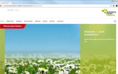 EEHH Cluster mit neuem Internetauftritt