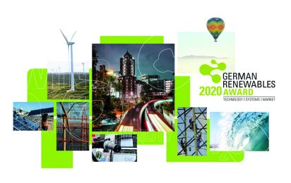 Verleihung des 9. German Renewables Awards erstmals mit Livestream